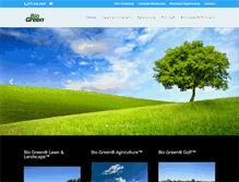 Tablet Screenshot of biogreenusa.com